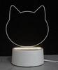 3D Night Light Message Board: Creative USB Bedside Lamp with Handwriting Tablet