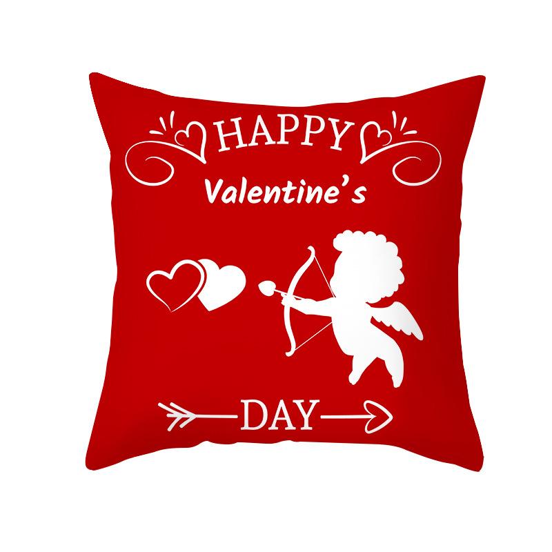 New Valentine's Day Theme Pillow Cover Home Pillow Cushion Cover