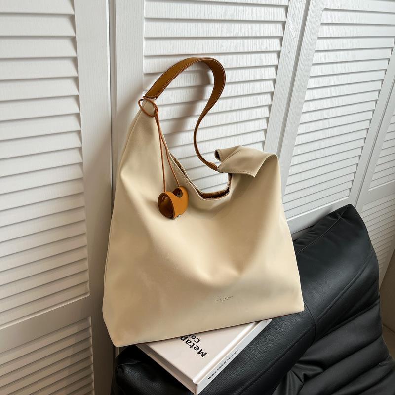 Retro Big Bag Women's 2025 New Trendy Popular High-end Fashion Shoulder Bag Large Capacity Commuter Tote Bag