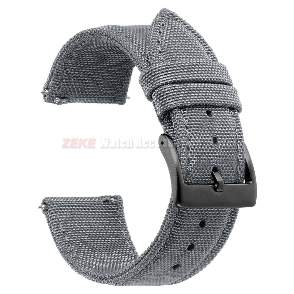 Quick Release Waterproof Sailcloth Watch Band for Omega Two-Sided Nylon Watchband 20mm 22mm Replacement Strap Sport Belt for Men