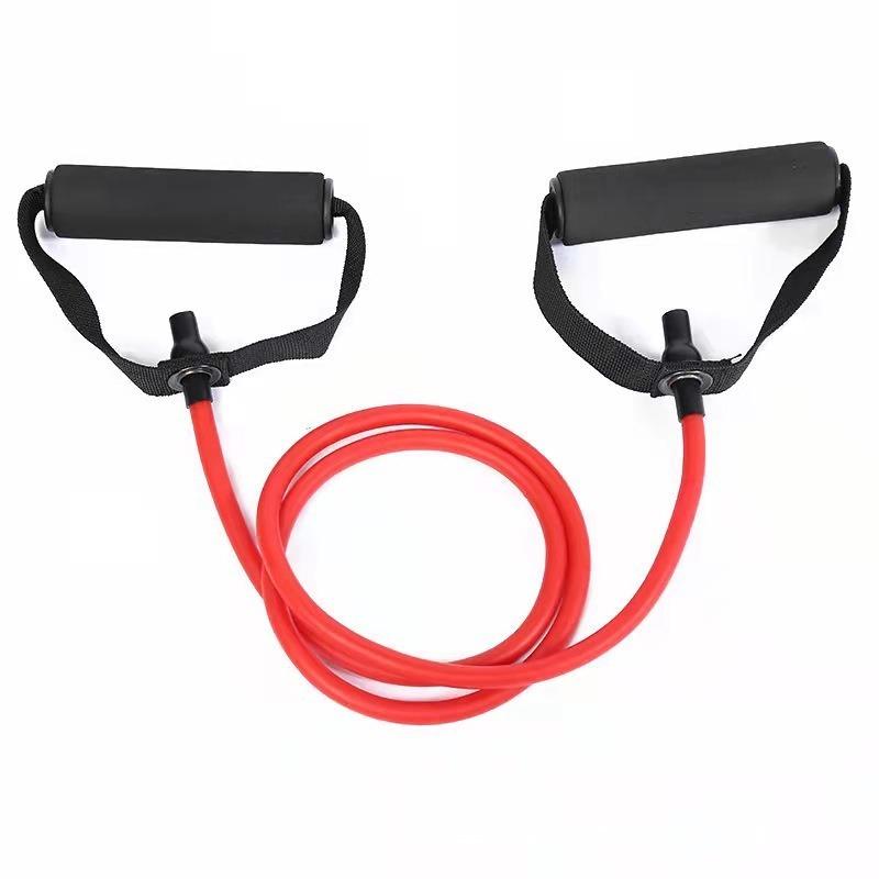 5 Levels Resistance Bands with Handles Yoga Pull Rope Elastic Fitness Exercise Tube Band for Home Workouts Strength Training