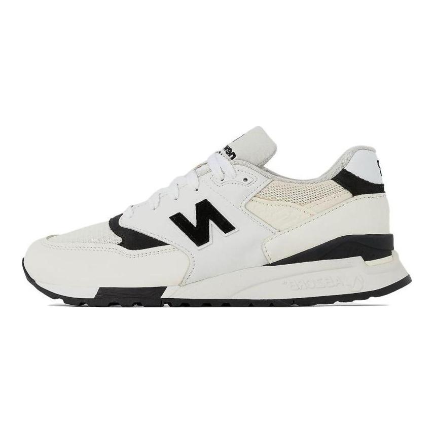 New Balance Teddy Santis X 998 Made In Usa 'White Black' Sneakers U998TI