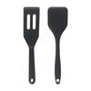 Food Grade Silicone Spatula Set Resistant Non-Slip Soft Head Saving For Non-Stick Safe Pans Col P5O3