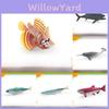 Meereslebewesen-Modellset Aus PVC-Material Realistische Fischdekoration Für Aquarien-Enthusiasten