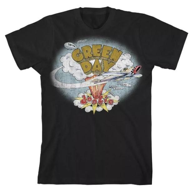 Green Day Dookie T-shirt - Bad Year Blimp Dookie Album Official Tee XL
