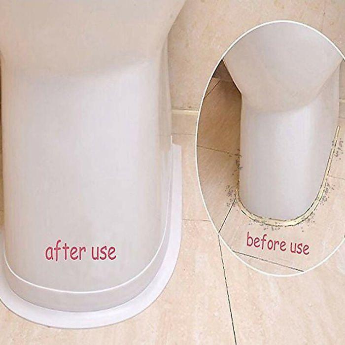 Joint Silicone Blanc Salle de Bain,Ruban d'étanchéité pour cuisine ou salle de bain,Ruban auto-adhésif anti-moisissure et anti-fui