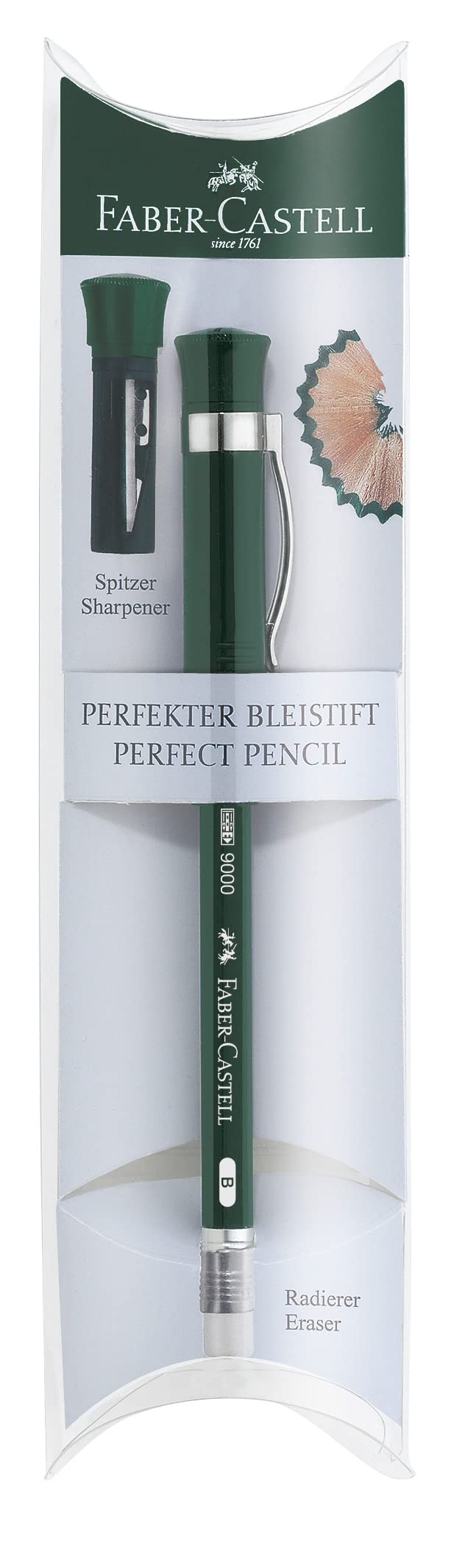 

Карандаш Castell 9000 Perfect 119037 Японский Faber-Castell [Оригинальный продукт] зелёный