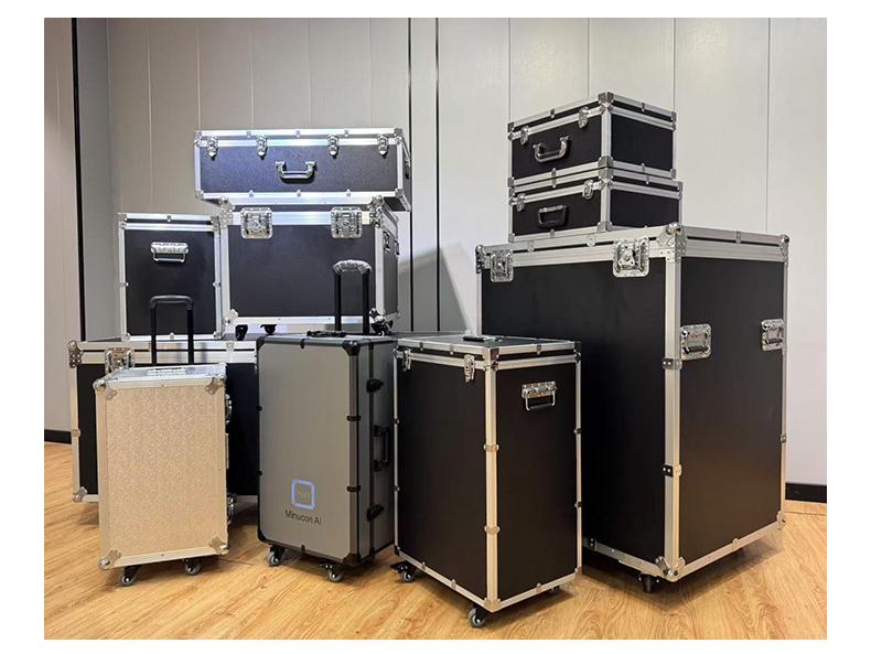 Customized Aluminum Alloy Shockproof Flight Case - Compression-Resistant Instrument Tool Box Trolley