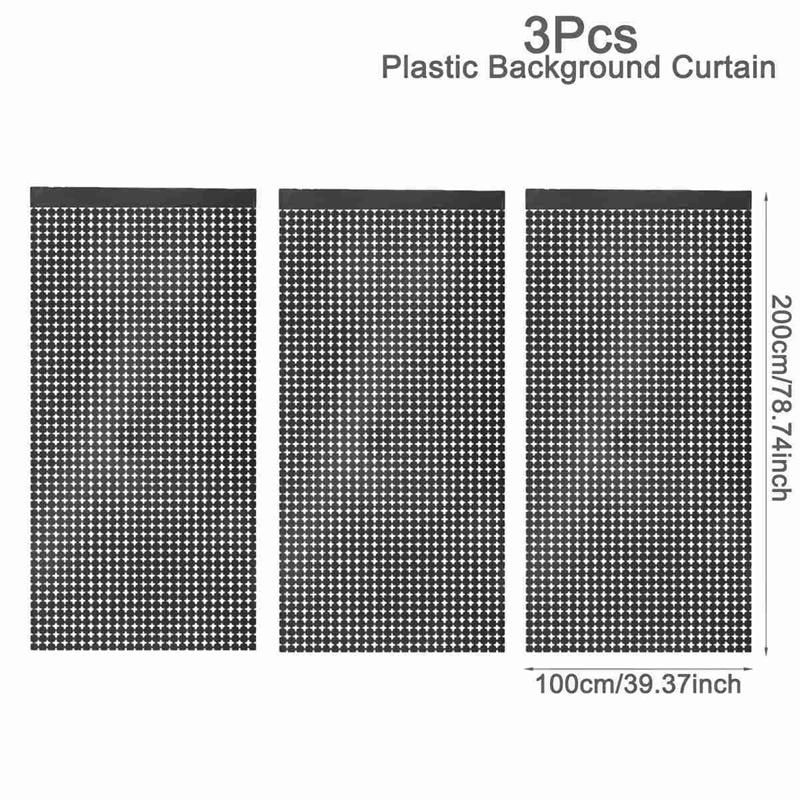 Party Backdrop Metallic Foil Fringe Tinsel Curtain Adult Kids Birthday Party Wedding Decoration Baby Shower Favor Supplies