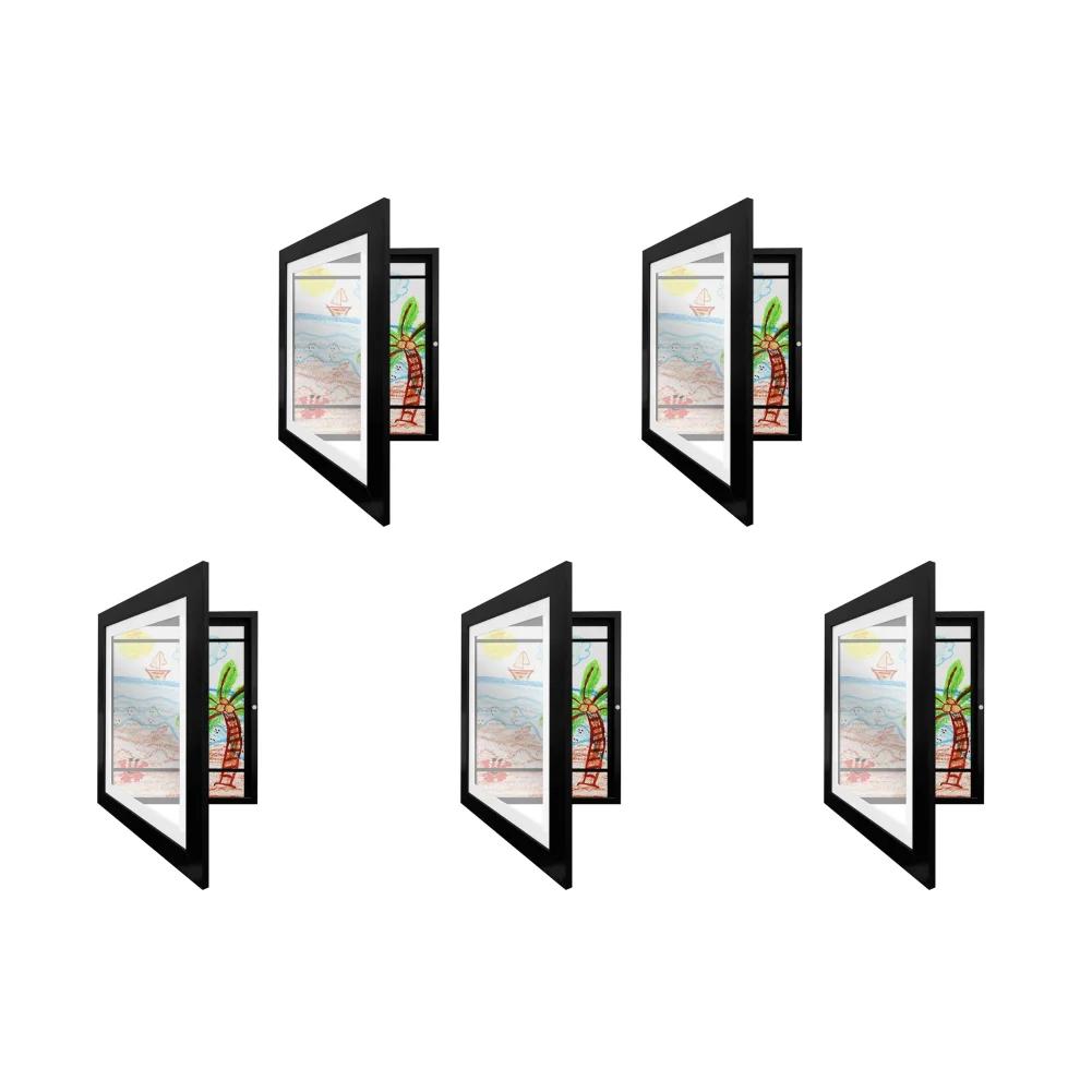 Kunstwerk Bilderrahmen 15x11 cm Innenrahmen Holzrahmen Kunstwerk-Ausstellung Aufbewahrungsrahmen für Kinderzeichnungen Kunstwerke Kunstprojekte