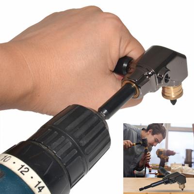 Bit Attachment Screwdriver Cornerer Alloy Steel Screwdriver Angled Tool Bit Screwdriver Turning Device for Narrow Work Areas