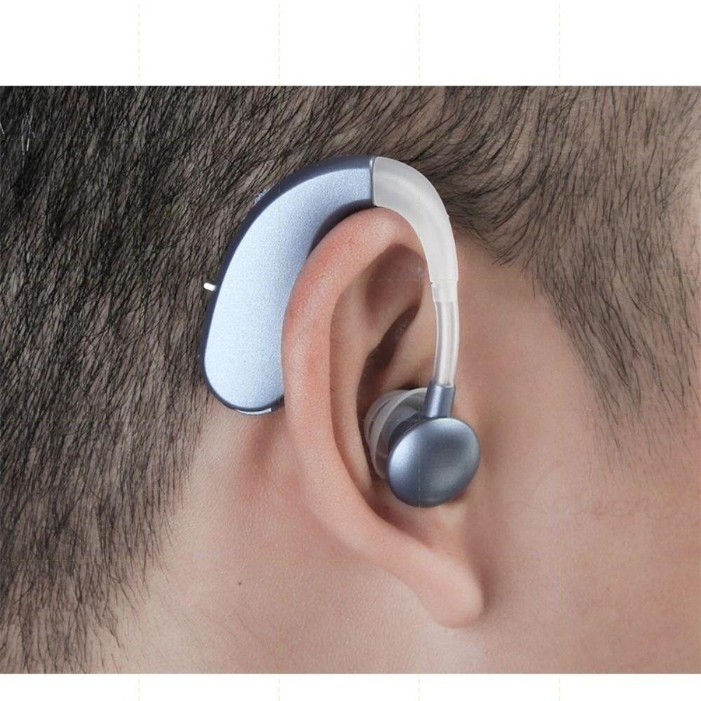 USB Recharging Sound Amplifier Adjustable Tone Wireless Ear Aids For Elderly People