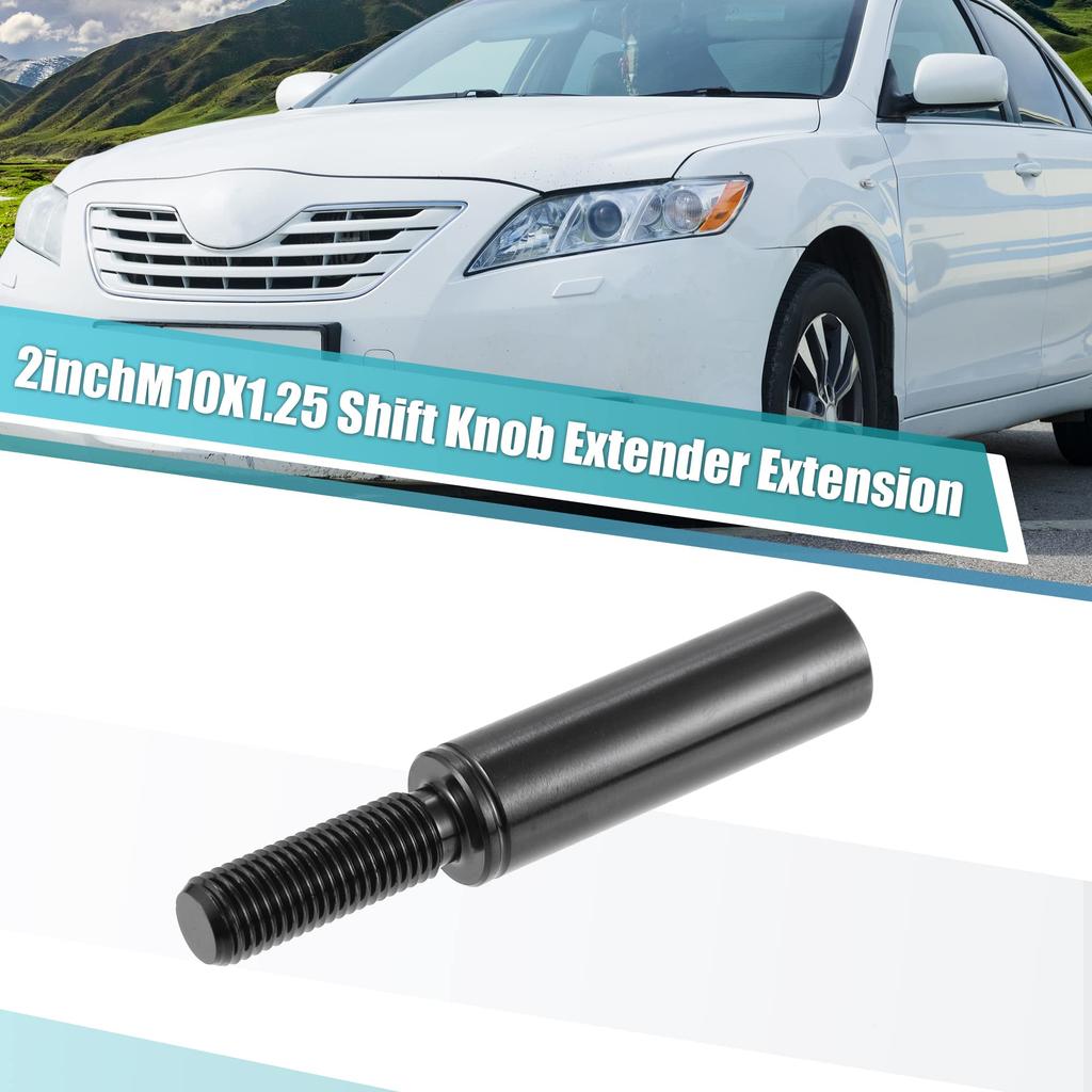 uxcell Shift Knob Extension Shift Knob Extension Gear Shift Adapter for Car Extender Lever