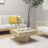 VidaXL Coffee Table, Side Table, End Table, Living Room Storage Furniture, Modern, Sonoma Oak Wood 808371