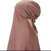 175*70cm Muslim Instant Hijab Chiffon Stretch Hijab Cover Comfortable Head Scarf  Cultural Wear