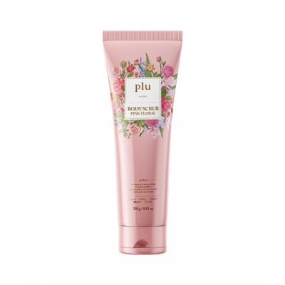 Plu Pink Floral Body Scrub 250g