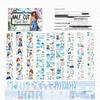 Die-cut PET Washi Tape Set: Coffee Theme, European & American Style for Journaling & Decoration