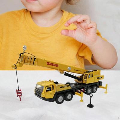 1:Model dźwigu samochodowego w skali 50 dla dzieci, edukacyjny pojazd ze stopu metali w wieku od 3 lat