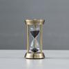 Decorative Hourglass Compact Sandglass Silent for Meditation