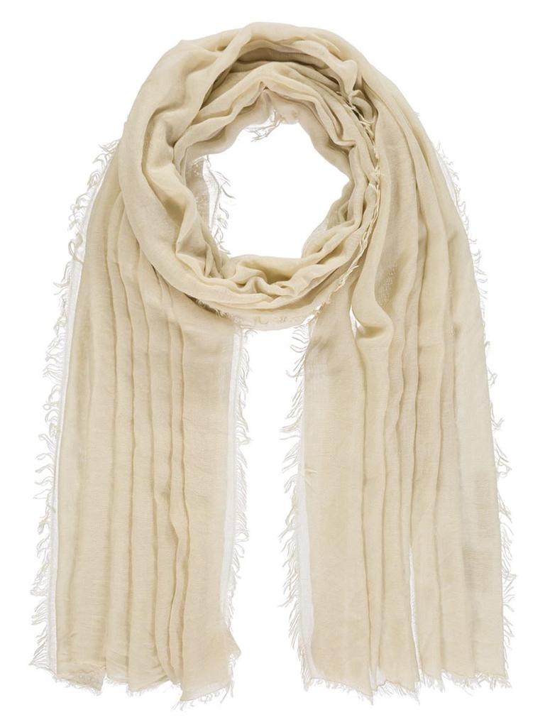 Women' light beige Passigatti scarf