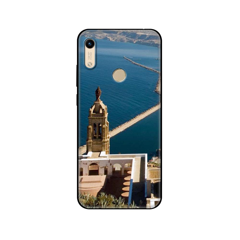 Black Tpu Case For Huawei Honor 8a Prime 8s Prime 9 Lite Honor 9A 9C 9X Premium 9x Pro 9S Case Cover Algeria Flag