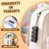 Mechanical Keyboard Switch Tester Keychain Fidget with LED Light DIY Keycap Stress Relief Clicker for Office Desk Anxiety Gift
