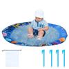 Beach Kiddie Pool Beach Blanket Paddling Pool with Carrying Bag Waterproof Summer Outdoor Water Play Toy for Picnic Travel