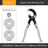 Multifunctional 4 In 1 Pipe Tool Adjustable Tube Bending Pliers  Manual Brake Lines Bender