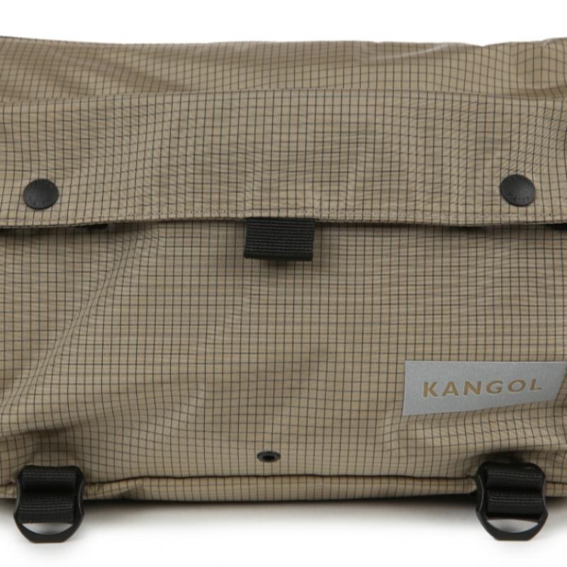Kangol Cbr Retrocore Large Crossbody Bag Beige 3354