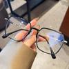 Nuovi occhiali da vista miopia alla moda per donne e uomini, occhiali da vista quadrati trasparenti, occhiali da vista retrò con diottrie negative, prescrizione ottica