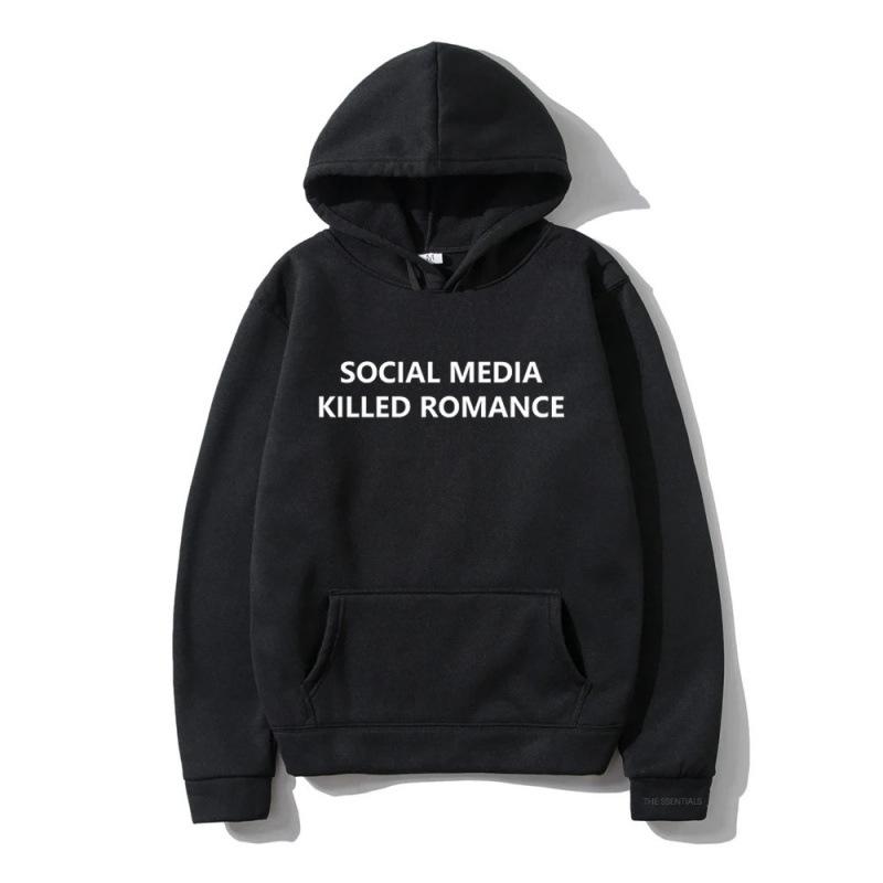 Letter Print Graphic Printing Sweatshirts for Fans Casual Long Sleeve Men/Women Clothing