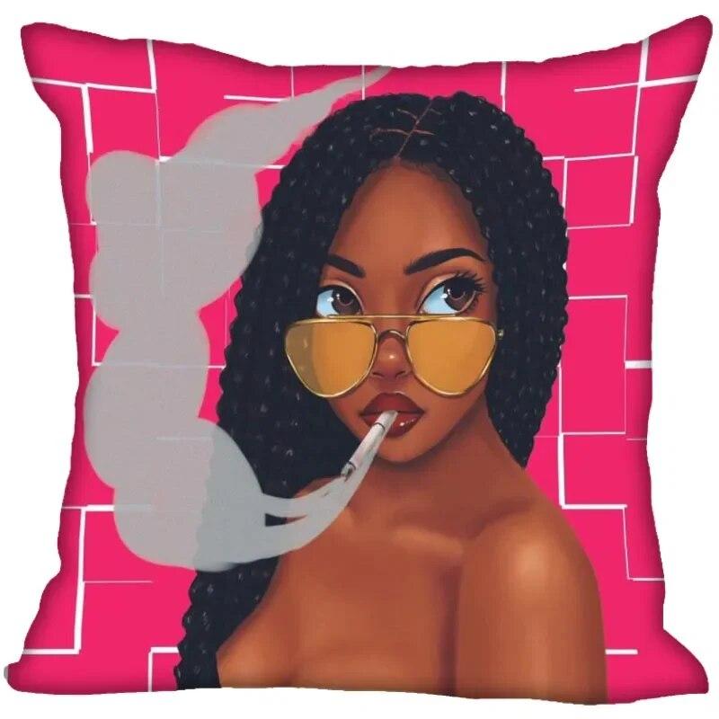 Home Sofa Office Cushion Pillowcase Wholesale New African Cartoon Women's Geometric
