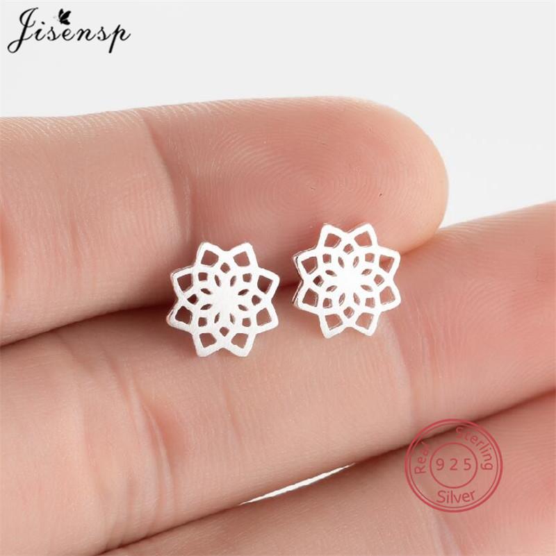 Minimalistische Kupfer 925 Mini Ohrstecker Damen Niedliche Chihuahua Hund Ohrringe Volleyball Herz Mandala Planet Ohrstecker Feiner Zirkon