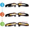 Dynamic Turn Signal LED Rearview Mirror Indicator Blinker Repeater Light for Mercedes Benz SLK SL Class R171 W171 R230 W230 xet2