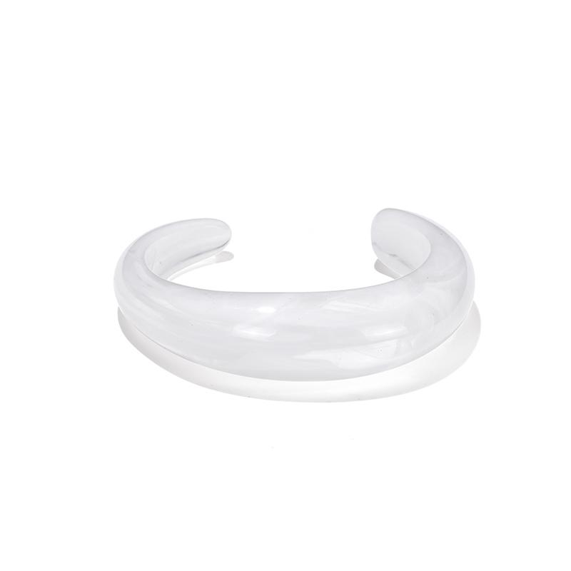 Vintage Bohemian Resin Cuff Charms Bracelets Bangles For Women Fashion Jewelry Acrylic Wide Open Wrist Geometric Bangle Pulseras