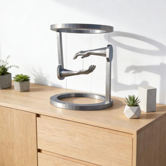 Druk 3D Ornament Ramię Przeciwgrawitacyjne Zawieszenie Antygrawitacyjne Figurka Statua Dekoracja Domowego Biura Półki Biurka