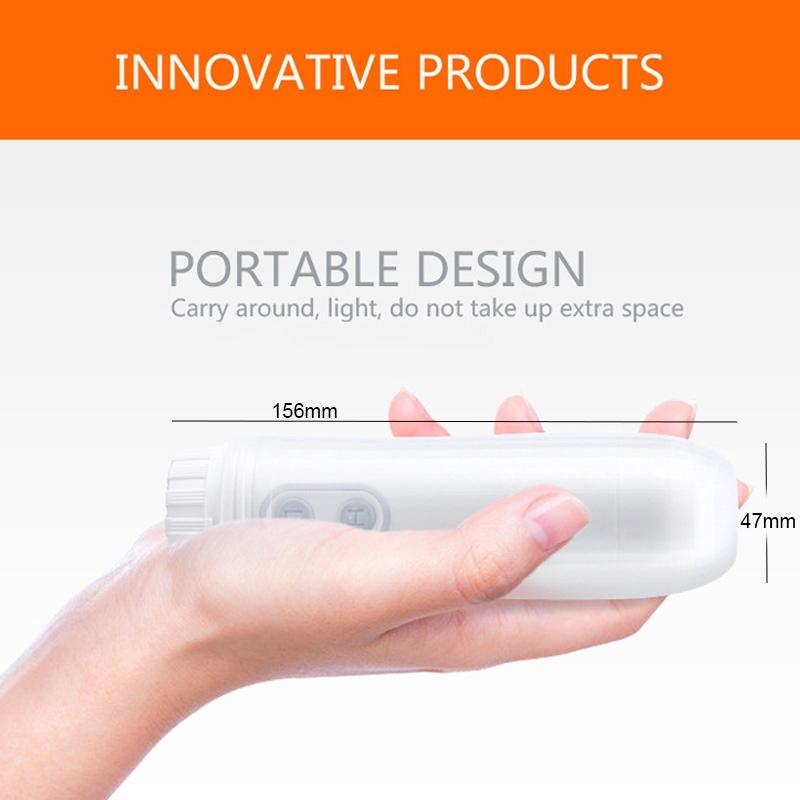 IPX6 Mini Travel Handheld Electric Portable Bidet Handheld Sprayer Toilet Kit lower body vulva body cleaner DC3.0V 47*156mm