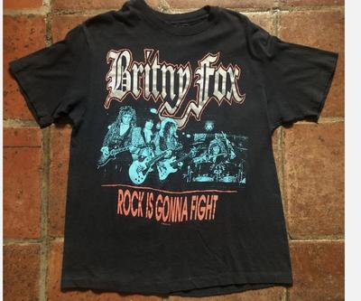 Nieuwe Britny Fox Rockk Gaat Vechten tegen Gebrek Unisex S-234XL Éénkant Shirt Unisex T-shirt