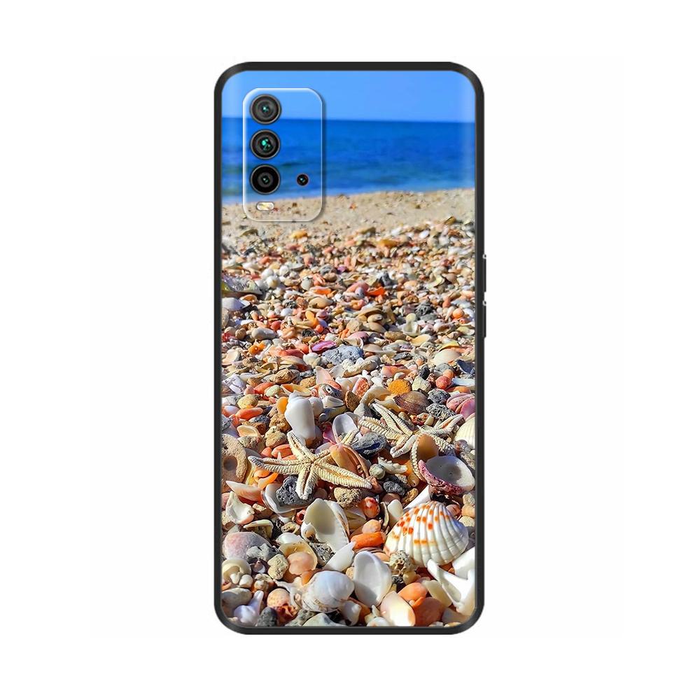 Für Redmi 9T Hülle Blumen Weiche Handyhülle Rückseite Für Xiaomi Redmi 9T 9 T Redmi9T Hüllen Schlankes Silikon Coque Anti-Fall Fundas