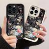 JT61 Schöne Blumen Libellen Handy für iPhone 17 Pro Max Samsung S26 S25 Ultra A17 A16 A07 Xiaomi 15T Redmi Note 14 Pro Plus Weiche TPU Hülle Abdeckung