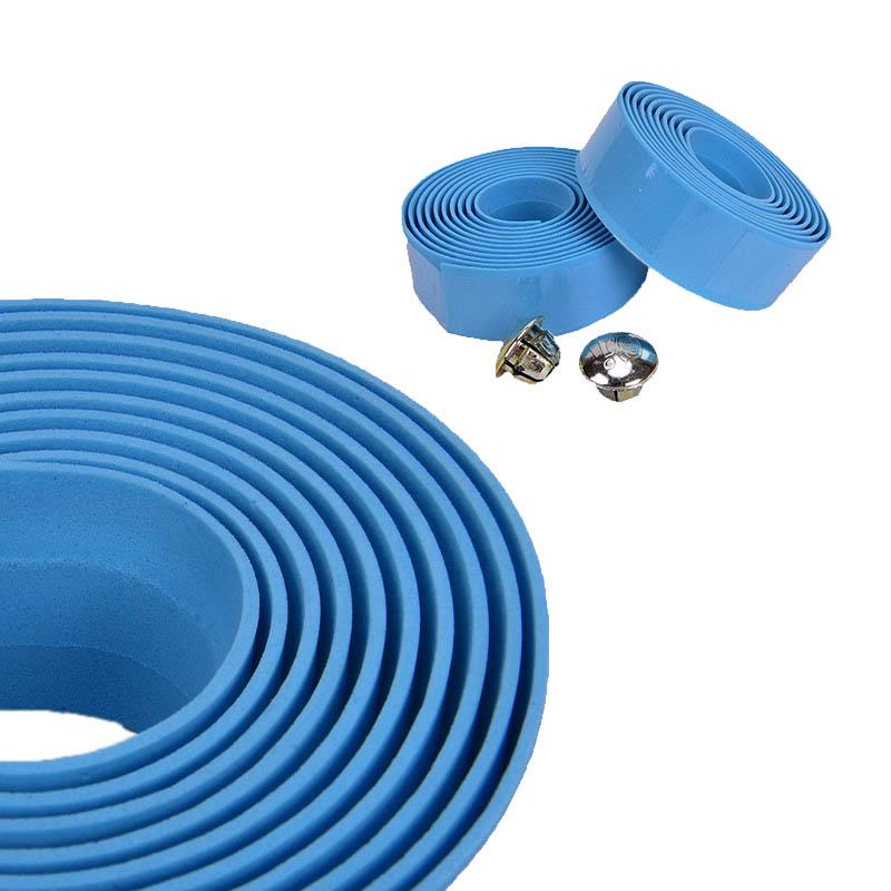 1 Pair Road Bike Bicycle Handlebar Tape Cycling Handle Belt Cork Wrap With Plugs