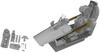 Eduard Brassin Jaguar Cockpit Plastic Model Kit Parts EDU6481145 1/48 GR.1 (for Airfix) (Airplane)