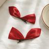 2Pcs/Set Blackbow Hair Clips For Girls Kawaii Barrettes Cute Hair Accessoires