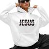 Gotischer Oversized Hoodie für Paare - Unisex Harajuku Stil mit Buchstabenaufdruck