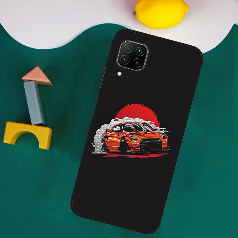 

Japan JDM Car For Huawei Nova 11i 12s 12i 8i 7i Y73 Y70 Y90 Y60 Y72 Y61 Y91 9 10 SE P30 Pro P40 Lite Case Huawei P30 Lite