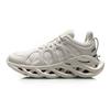 Li Ning Arc Ace Confortables Résistantes à l'usure Amortissantes Antidérapantes Basse Tige Chaussures de Course Baskets Femme Blanc ARHP308-2