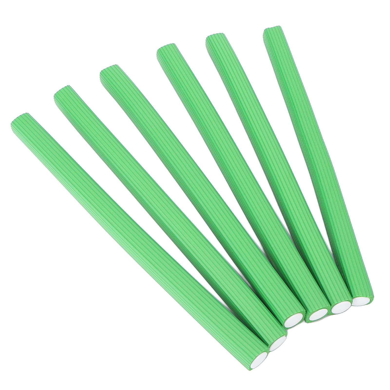 

6pcs Sponge Flexible Curling Rods Foam Hair Roller DIY Twist Flexible Hair Rods 16#