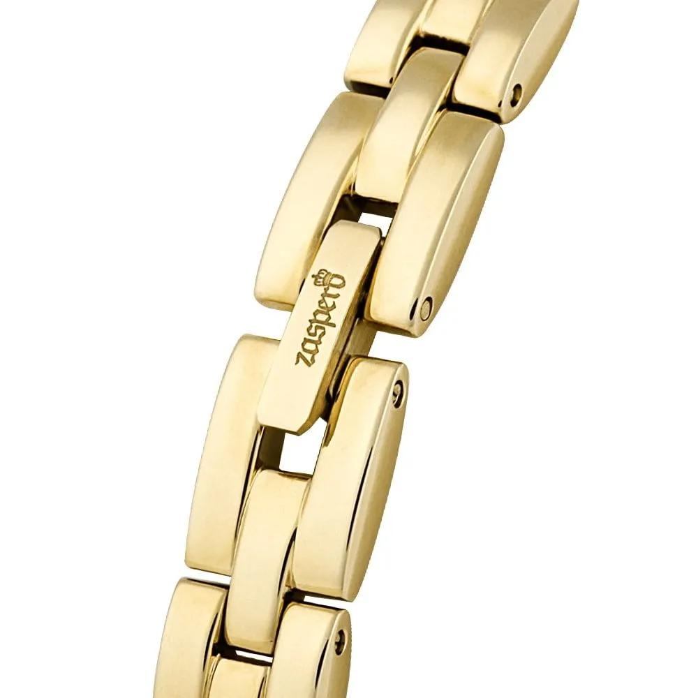 [ZPERO] Swiss-Made Bella Damen-Metalluhr BG601-72