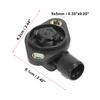 X AUTOHAUX Car Throttle Position Sensor Replacement for JT3R Black Honda Compatible Acura Accord