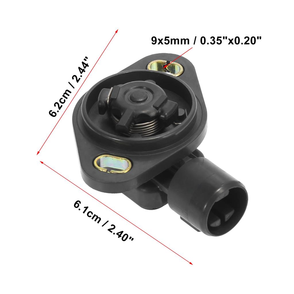 X AUTOHAUX Car Throttle Position Sensor Replacement for JT3R Black Honda Compatible Acura Accord